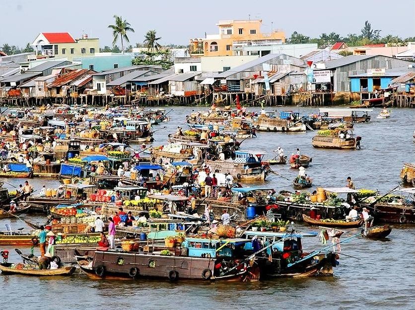 chợ nổi cái răng